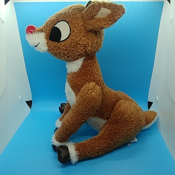 hallmark rudolph plush
